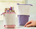 Pop-Up Etui - uitschuifbare etui - Paars