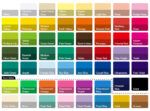 NEW MIYA HIMI - Gouache - set van 56 kleuren x 30ml - in kunststof opbergbox zwart - incl. Neon en Metallic kleuren