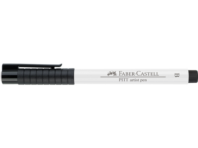Faber Castell PITT artist Brushpen B - Wit 101