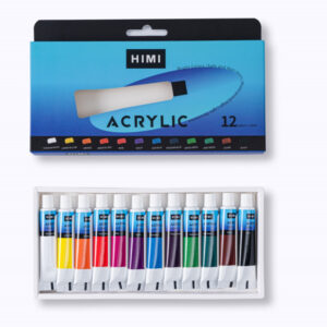 HIMI Acrylverf set - 12ml tubes - 12 kleuren