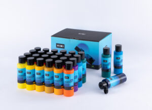 HIMI Acrylverf set - 60ml flesjes met flip top deksel - 24 kleuren