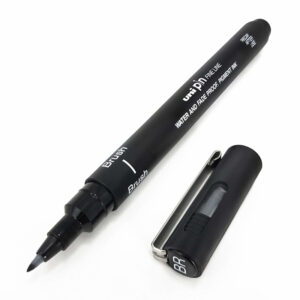 Uni-ball PIN Brush pen  - Zwart