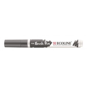 Talens Ecoline Brush Pen - 706 donkergrijs
