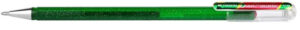 Pentel Hybrid Dual Metallic gelpen  K110 1,0 mm - Groen/Metallic Rood - Limited Edition