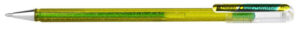 Pentel Hybrid Dual Metallic gelpen  K110 1,0 mm - Geel/Metallic Groen - Limited Edition