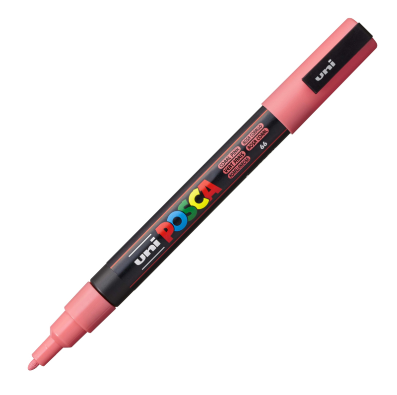 Uni Posca Paint Marker PC3M Coraal Pink Be Creative Shop