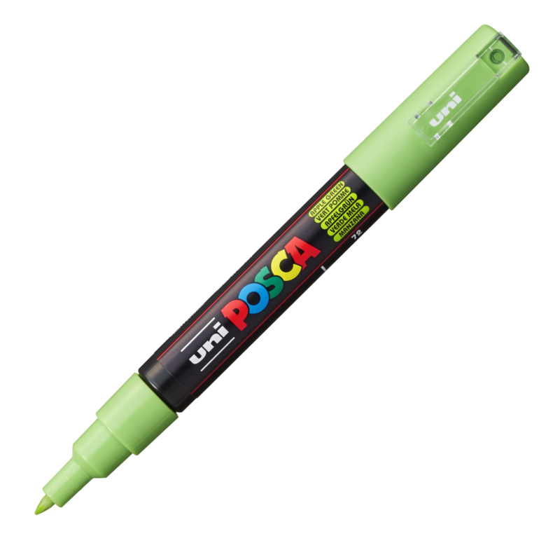 Uni Posca Paint Marker PC-1MC conische punt  - Appelgroen