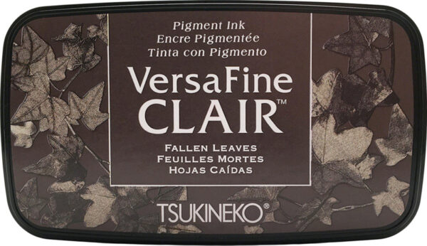 Tsukineko VersaFine clair dark inkpad 9,7 x 5,6 cm - Fallen leaves