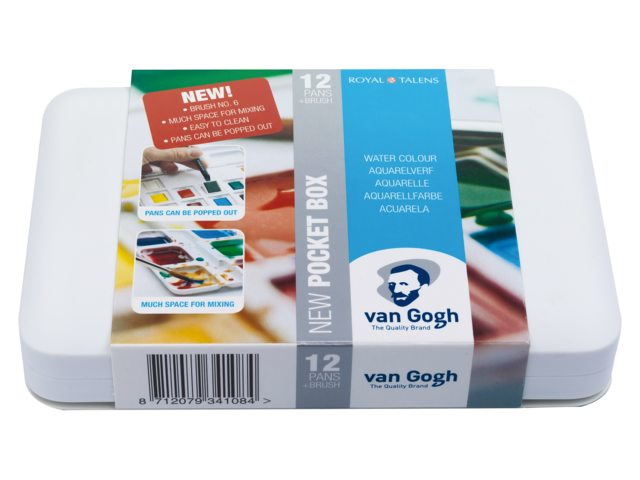 Van Gogh aquarelverf - Pocketbox 12 napjes - Hp8631