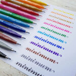 Brushpen Pentel Brush Sign Pen SES15C - Zwart
