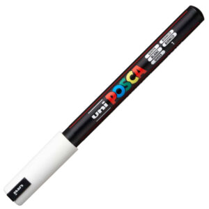 Uni Posca Paint Marker PC-1MR - Ultra Fijn - Wit