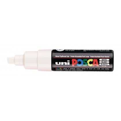 Uni Posca Paint Marker PC-8K - Wit