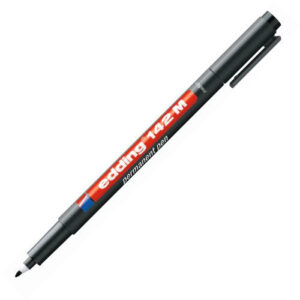 Edding permanent pen 142M - ronde punt punt 1 mm zwart