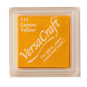 VersaCraft inktkussen small - Lemon Yellow