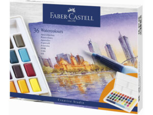 Faber-Castell aquarelverf - Box met 36 kleuren