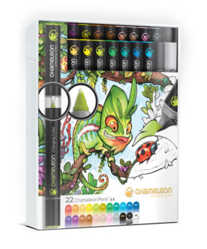 Chameleon Alcohol based Pens - Deluxe Color Tones - set van 22