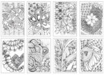 Chameleon Color Cards - Zen Doodles 10 x 15 cm - set van 16