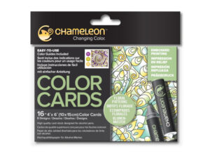 Chameleon Color Cards - Floral Patterns 10 x 15 cm - set van 16