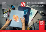 Talens toned colour mix cold colours A4 - 50 vellen - 180 grams