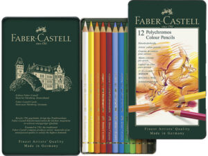 Faber Castell kleurpotloden Polychromos 3,8mm kerndikte - set van 12