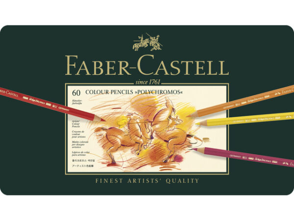 Faber Castell kleurpotloden Polychromos 3,8mm kerndikte - set van 60