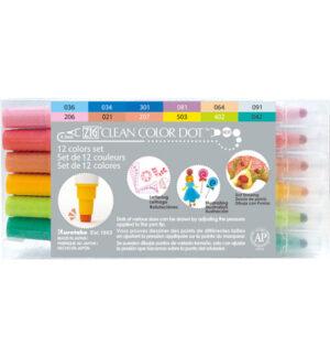 Zig Clean Color Dot stiften - set van 12