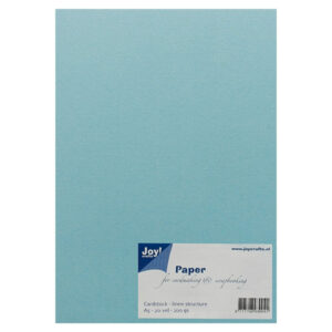 Joy Crafts Kraft papier A5 - 20 stuks - 200 gram - Licht blauw