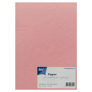 Joy Crafts Kraft papier A5 - 20 stuks - 200 gram - Roze