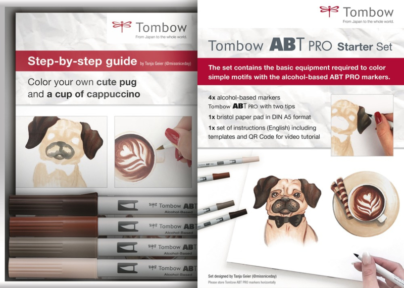 Tombow ABT PRO Alcohol based markers - Starter Set