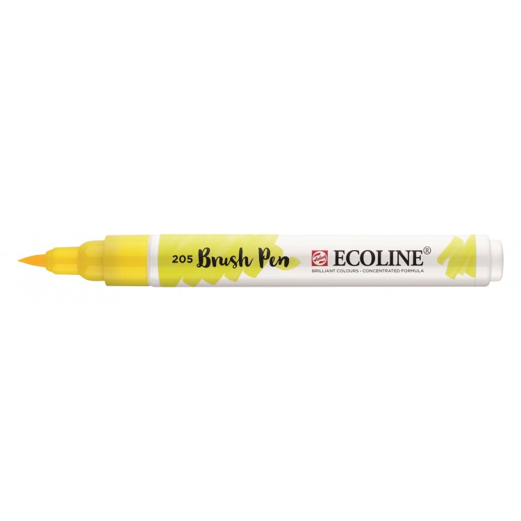 Talens Ecoline Brush Pen - 205 citroengeel