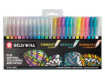 Sakura Stardust Glitter, Metallic Shiny, Moonlight Gelpennen - set van 24