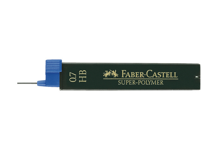 Faber Castell navulling potloodstiftjes Super-Polymer 0,7 mm - Hardheid HB