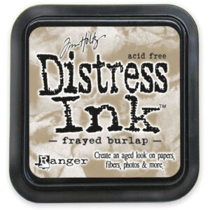 Tim Holtz Distress ink pad - frayed burlap