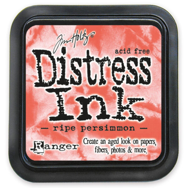 Tim Holtz Distress ink pad - ripe persimmon