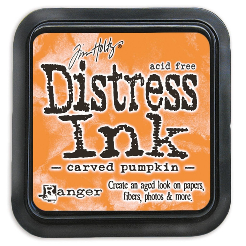 Tim Holtz Distress ink pad - carved pumpkin
