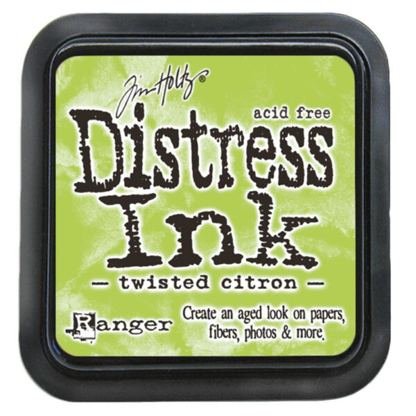 Tim Holtz Distress ink pad - twisted citron