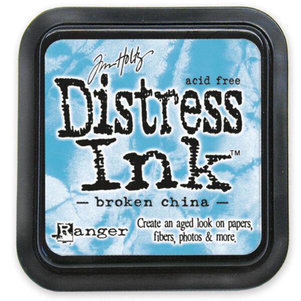 Tim Holtz Distress ink pad - broken china