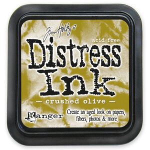 Tim Holtz Distress ink pad - crushed olive