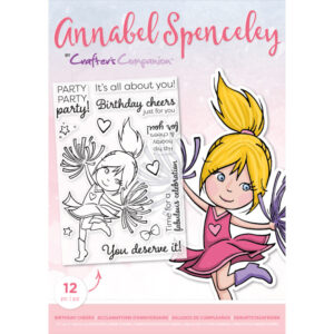 Crafter's Companion Annabel Spenceley Clearstamp - Birthday Cheers