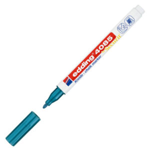 Edding 4085 Raam/krijtstift - rond 1-2 mm - Metallic blauw