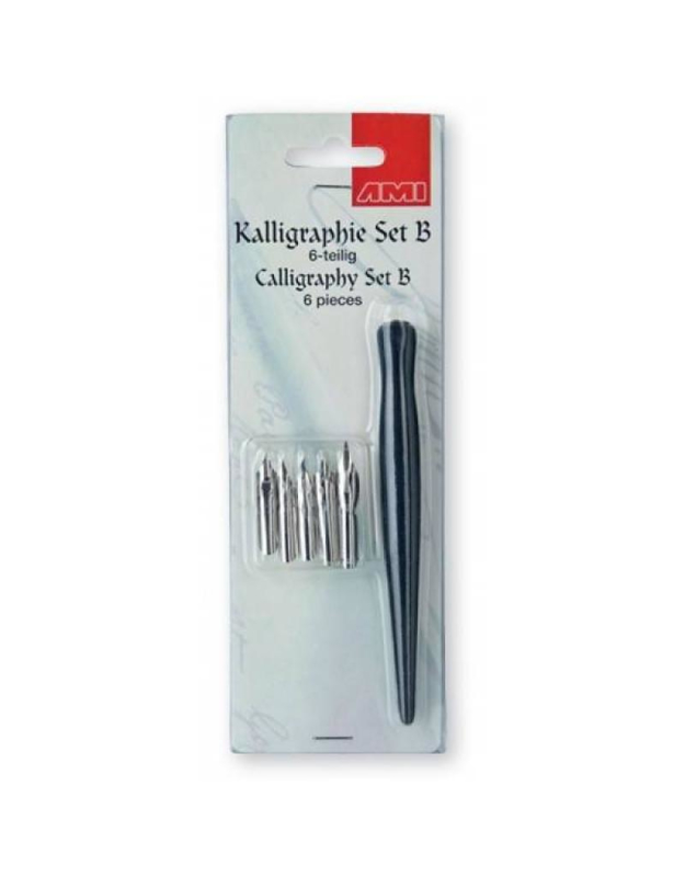 AMI Kalligrafie set B - 6 delig