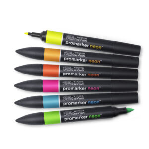 Winsor & Newton promarkers NEON - set van 6