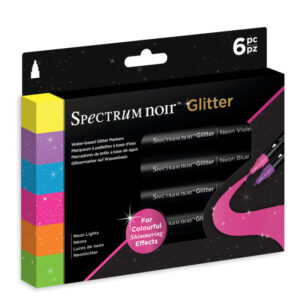 Spectrum Noir glitter markers - Neon Lights - set van 6