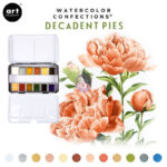 Prima Marketing Confections Aquarelverf Decadent pies - set van 12 kleuren