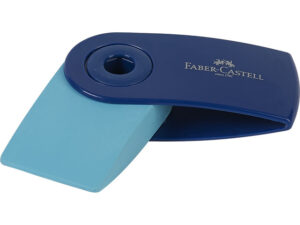 Faber Castell gum Sleeve - Blauw