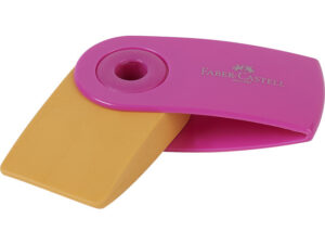 Faber Castell gum Sleeve - Roze/oranje