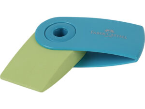 Faber Castell gum Sleeve - Groen/turkoois