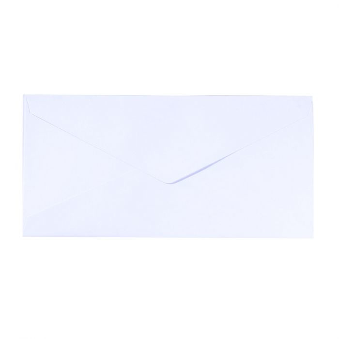 Florence - Enveloppen 22,5 x 11,5 cm wit - 120 grams - set van 5
