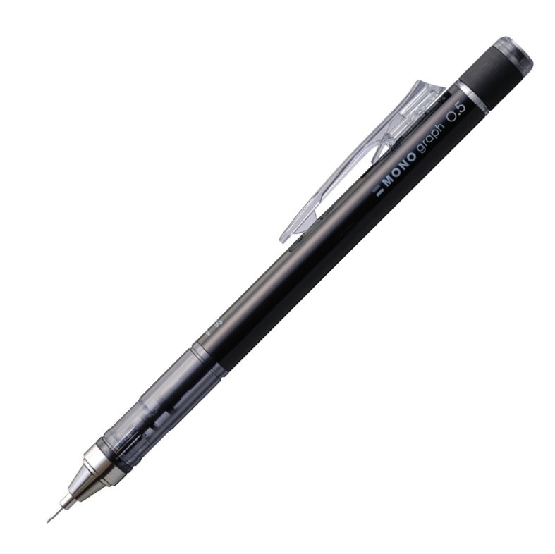 Tombow mono graph Vulpotlood - 0,5 mm - Zwart