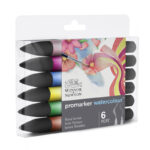 Winsor & Newton Promarker Watercolour brushpennen - Floral tones  - set van 6